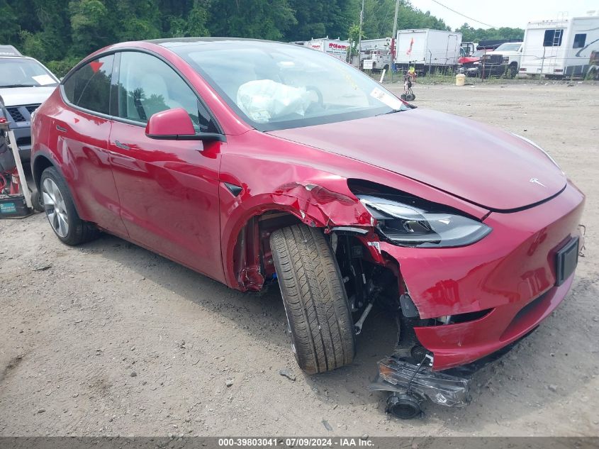 2024 TESLA MODEL Y LONG RANGE DUAL MOTOR ALL-WHEEL DRIVE