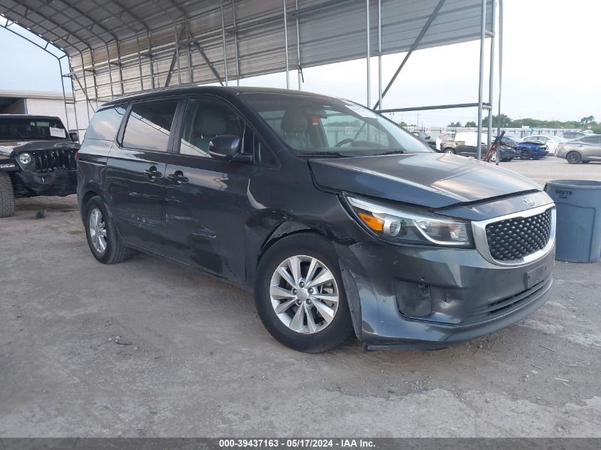 2017 KIA SEDONA LX