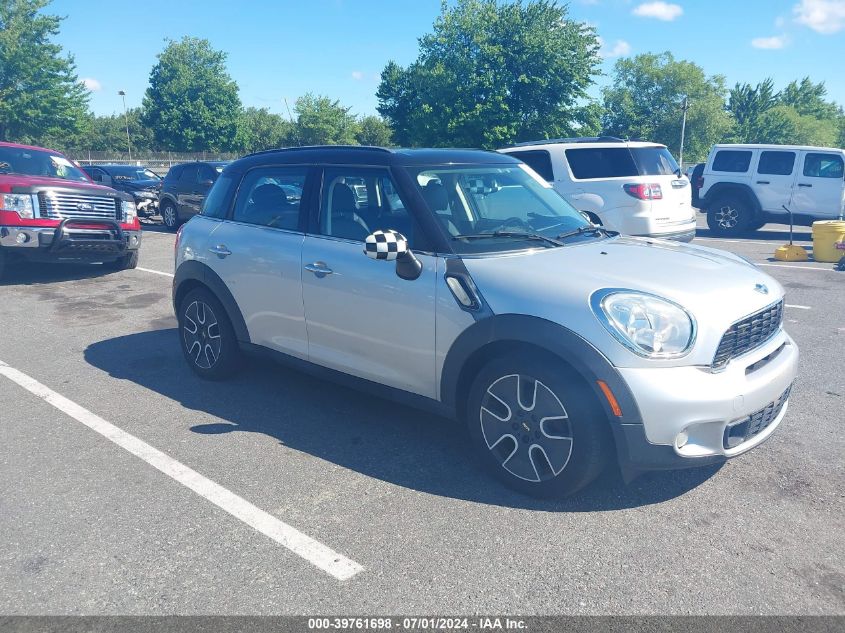 2011 MINI COOPER S COUNTRYMAN