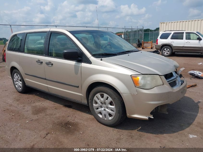 2014 DODGE GRAND CARAVAN SE