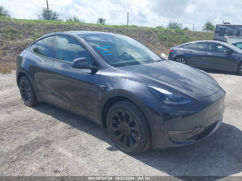 2024 TESLA MODEL Y LONG RANGE DUAL MOTOR ALL-WHEEL DRIVE