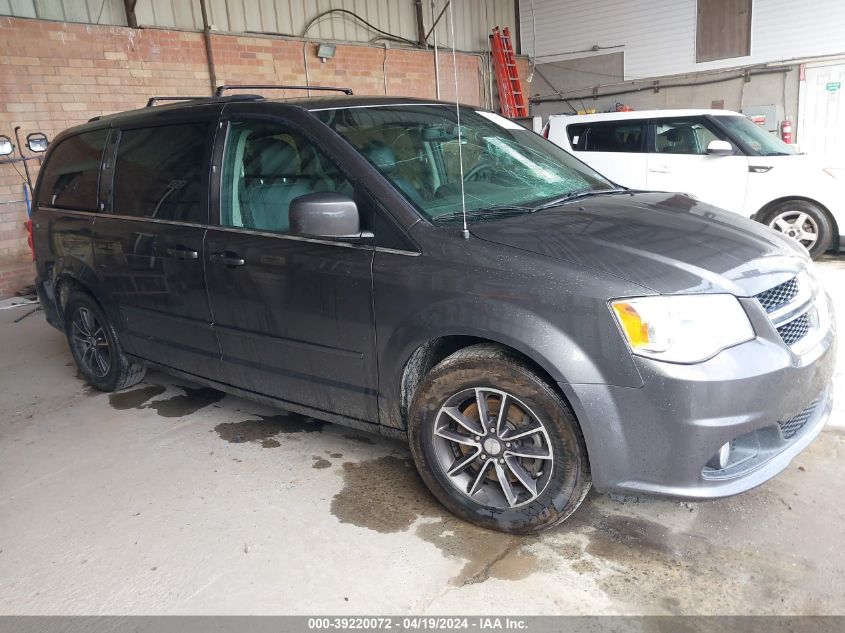 2017 DODGE GRAND CARAVAN SXT