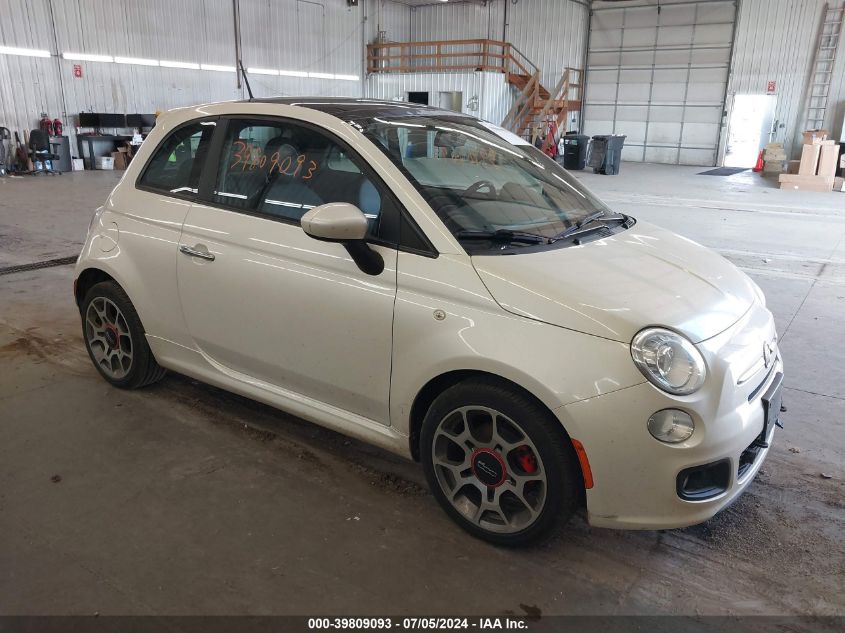 2012 FIAT 500 SPORT