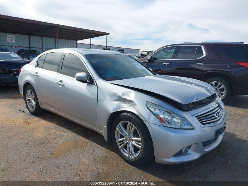 2013 INFINITI G37X