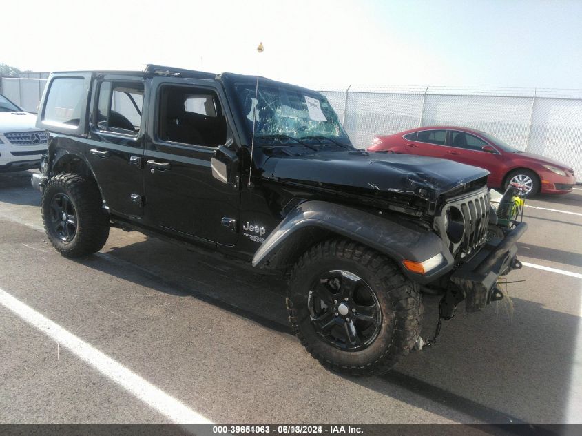 2018 JEEP WRANGLER UNLIMITED SPORT S 4X4