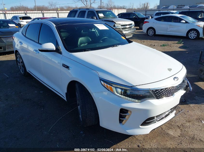 2016 KIA OPTIMA SXL TURBO