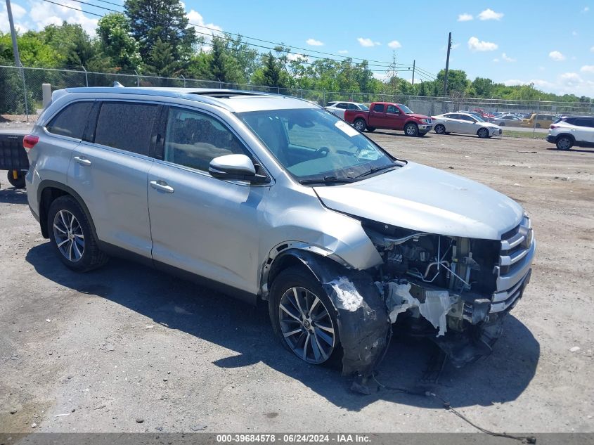 2019 TOYOTA HIGHLANDER SE/XLE