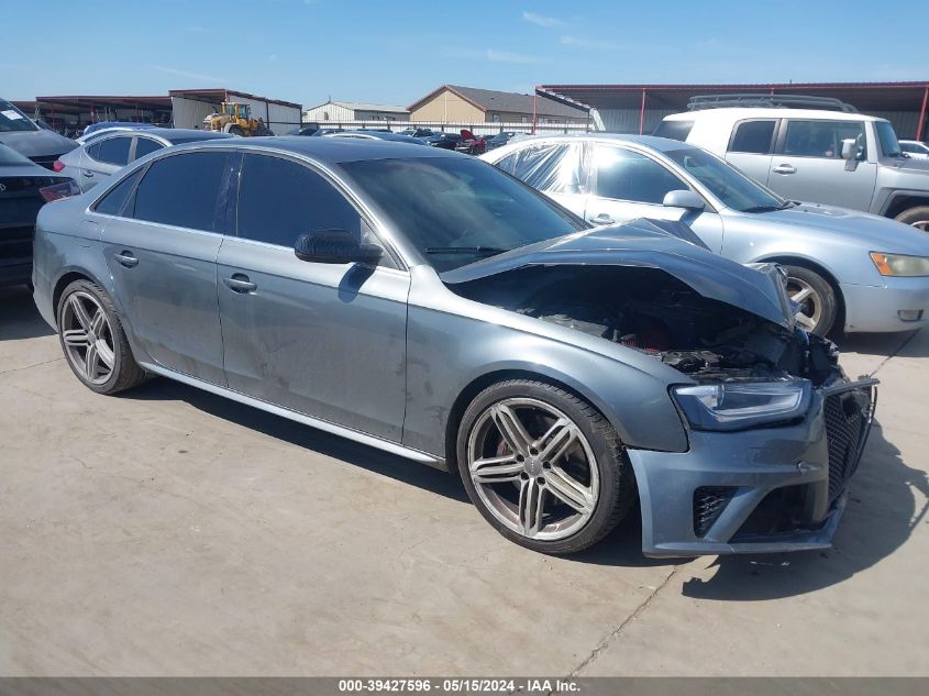 2014 AUDI S4 3.0T PREMIUM PLUS