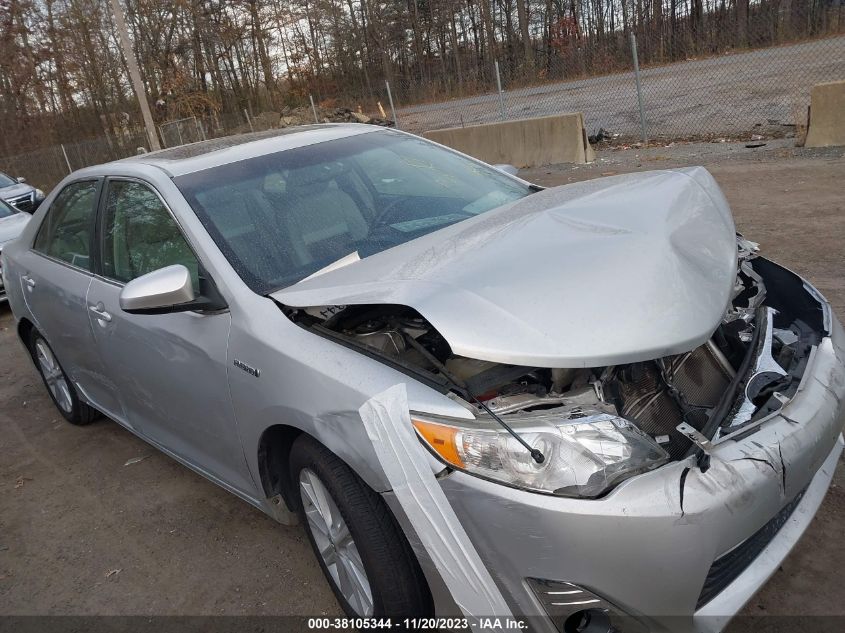 2012 TOYOTA CAMRY HYBRID XLE