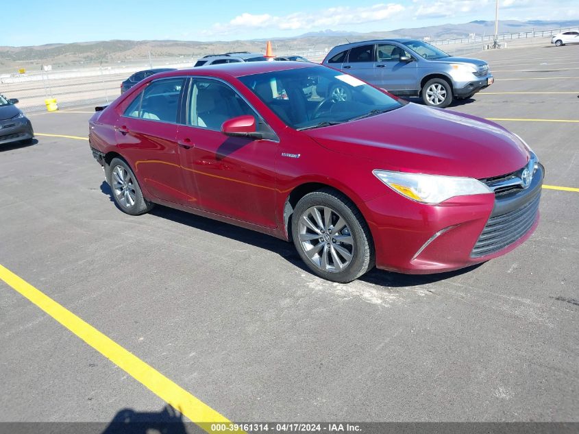 2017 TOYOTA CAMRY HYBRID XLE