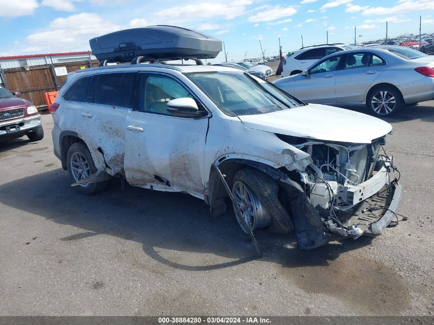 2019 TOYOTA HIGHLANDER XLE