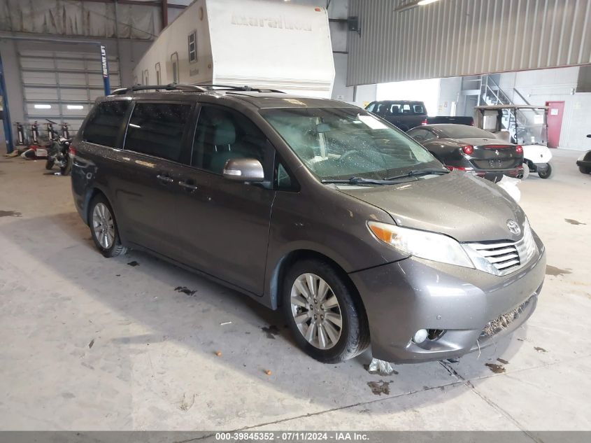 2013 TOYOTA SIENNA XLE/LIMITED