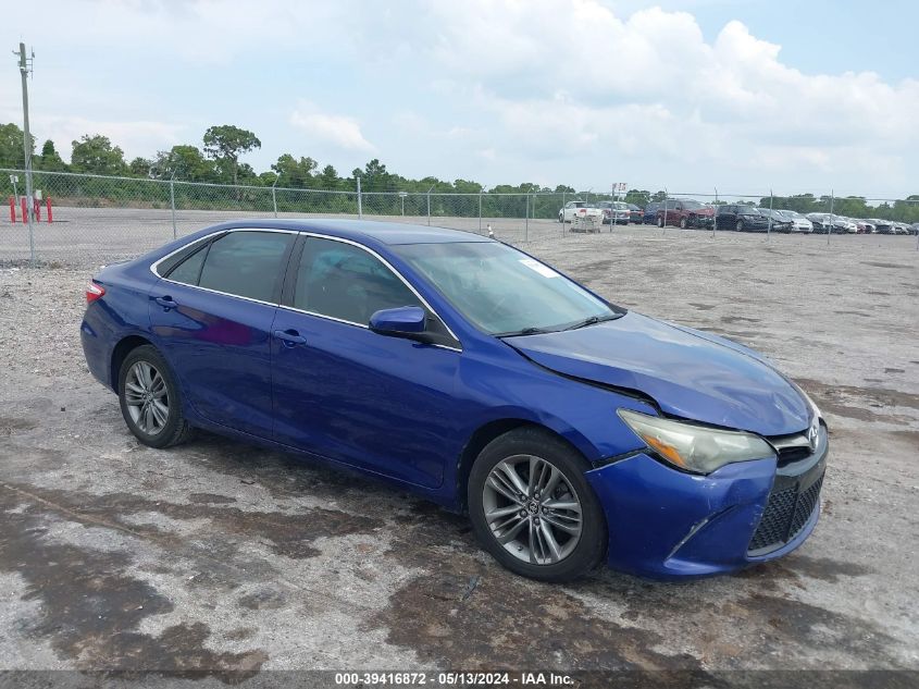 2016 TOYOTA CAMRY SE