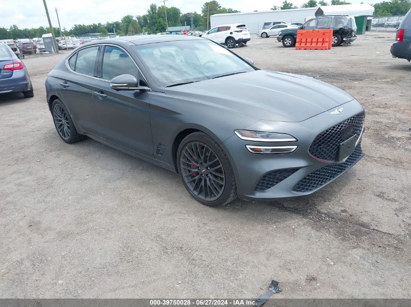 2022 GENESIS G70 3.3T AWD LAUNCH EDITION