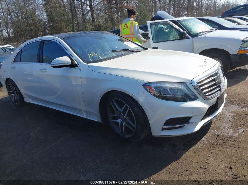 2015 MERCEDES-BENZ S 550 4MATIC