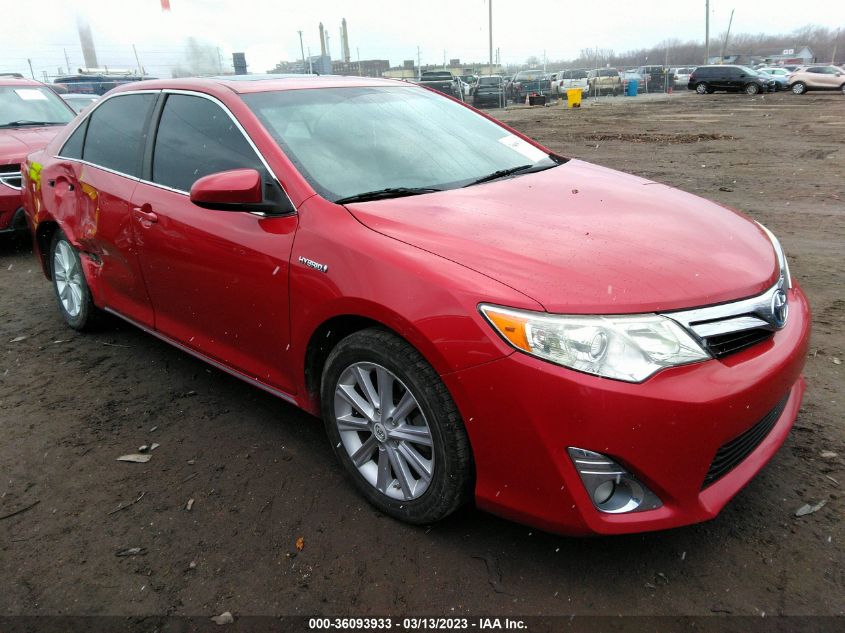 2012 TOYOTA CAMRY HYBRID XLE