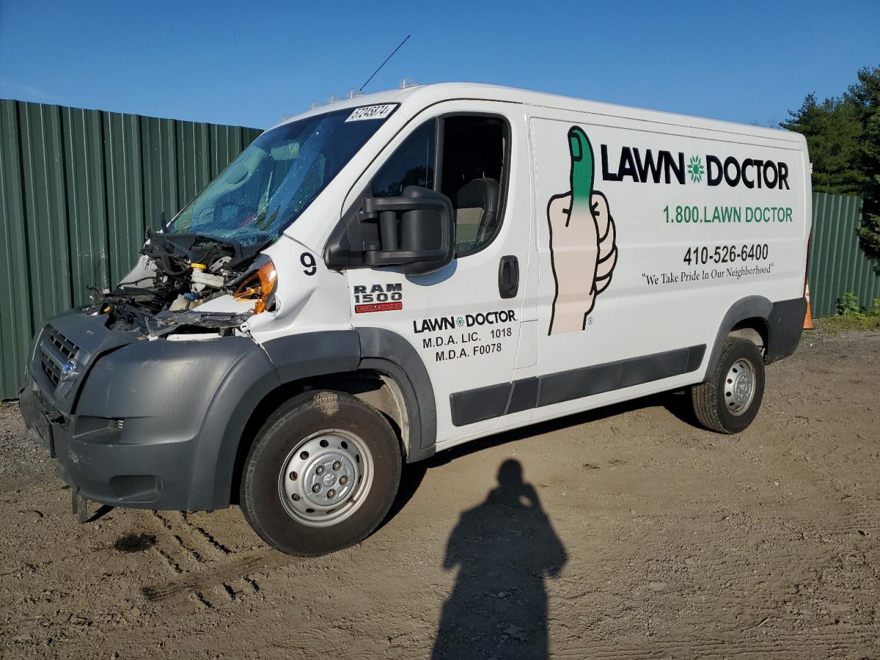 2018 RAM PROMASTER 1500 1500 STANDARD