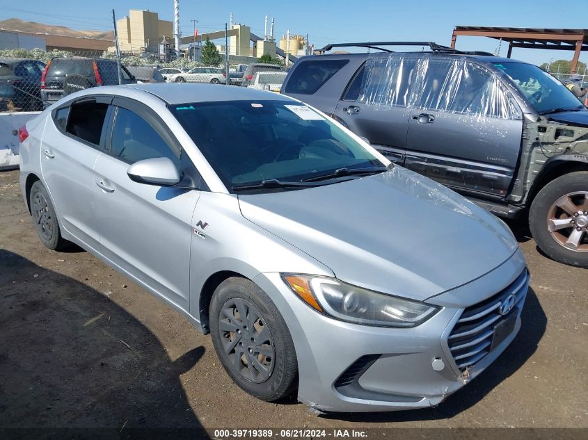 2017 HYUNDAI ELANTRA SE