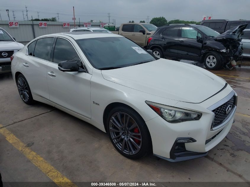 2018 INFINITI Q50 3.0T RED SPORT 400