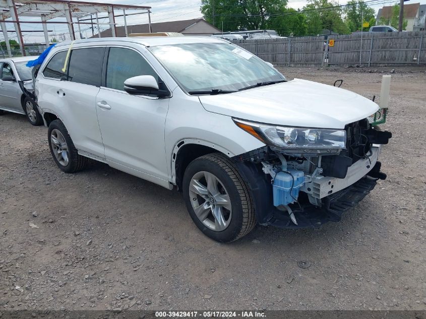 2018 TOYOTA HIGHLANDER LIMITED