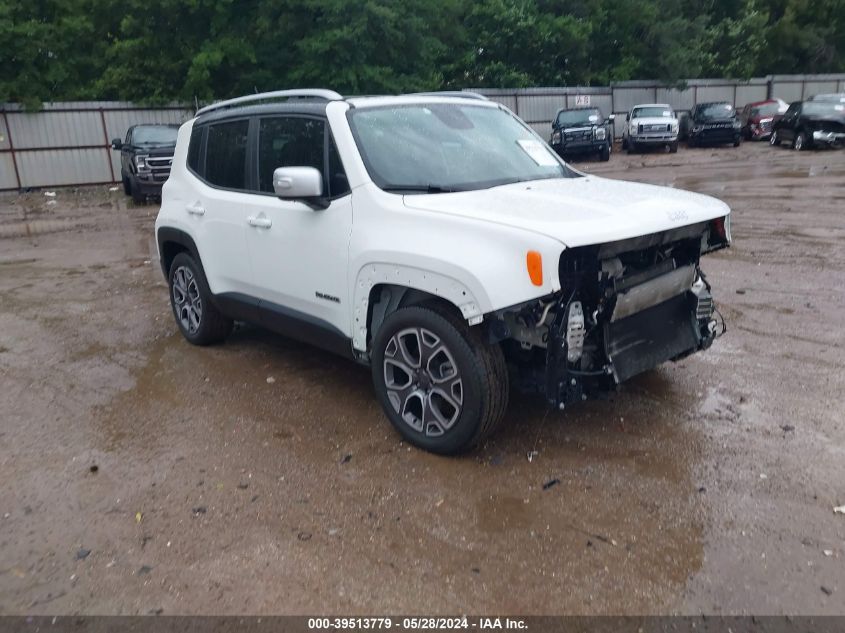 2017 JEEP RENEGADE LIMITED FWD