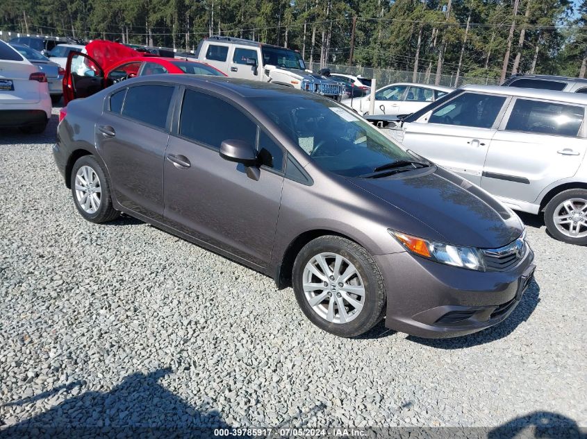 2012 HONDA CIVIC EX