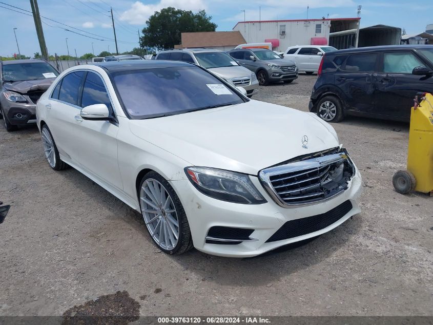 2014 MERCEDES-BENZ S 550