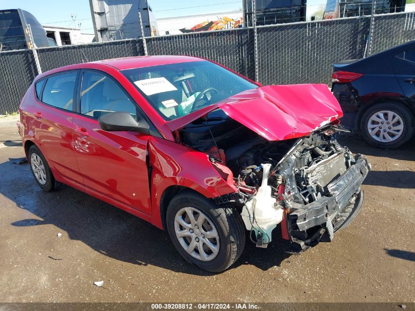 2014 HYUNDAI ACCENT GS