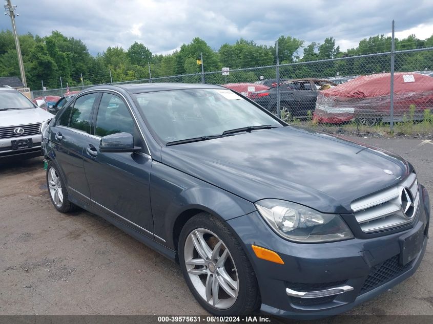 2013 MERCEDES-BENZ C 300 LUXURY 4MATIC/SPORT 4MATIC