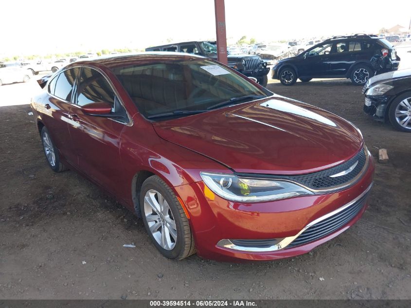 2015 CHRYSLER 200 LIMITED