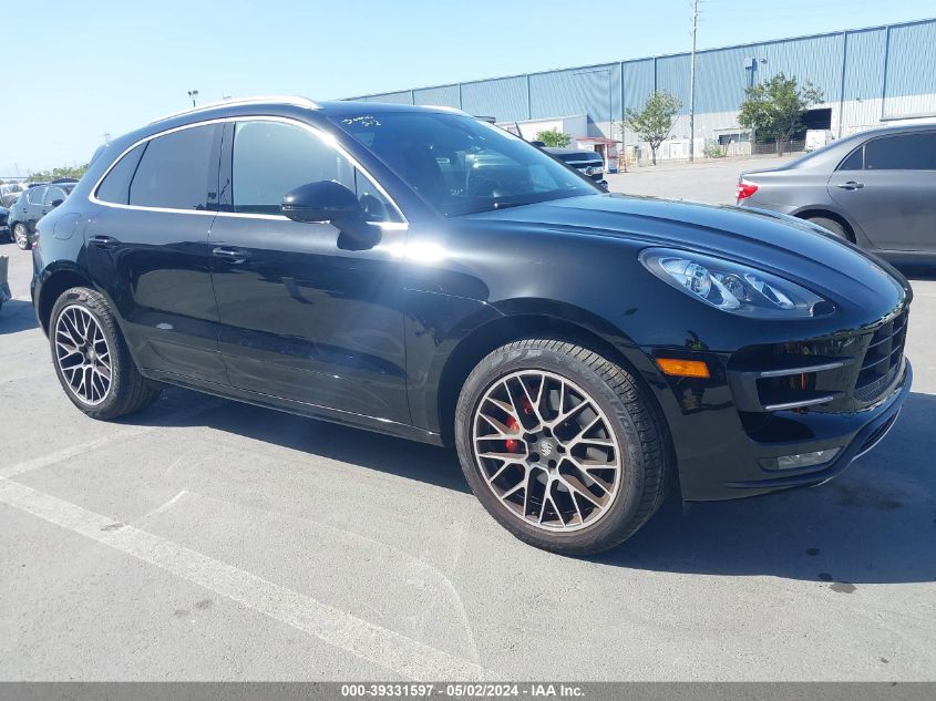 2017 PORSCHE MACAN TURBO W/PERFORMANCE PACKAGE