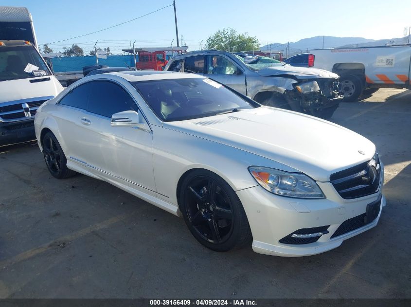 2012 MERCEDES-BENZ CL 550 4MATIC