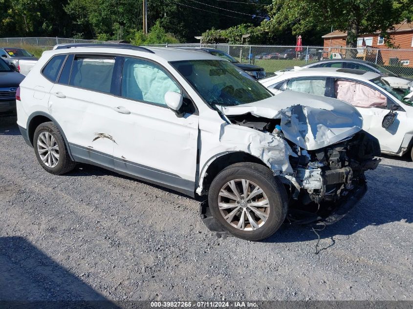 2019 VOLKSWAGEN TIGUAN 2.0T S