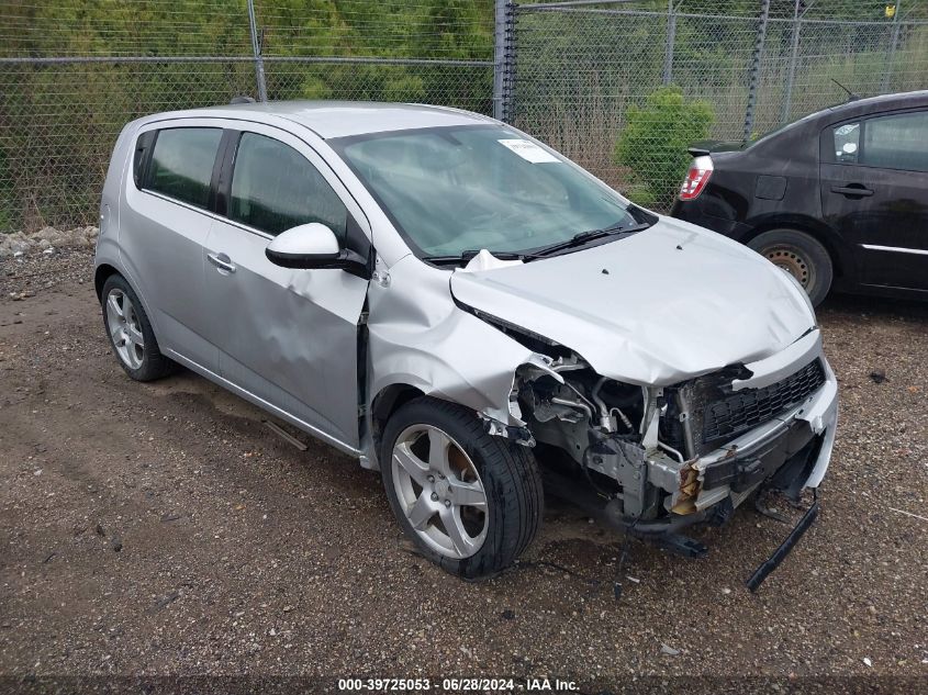 2015 CHEVROLET SONIC LTZ AUTO