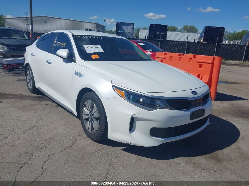 2017 KIA OPTIMA HYBRID