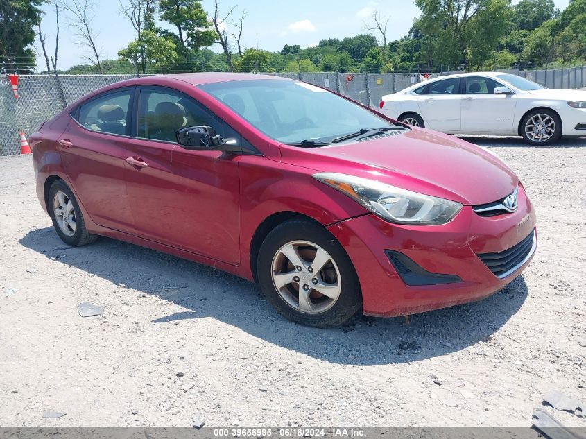 2015 HYUNDAI ELANTRA SE