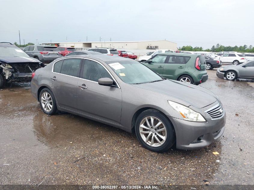 2010 INFINITI G37 JOURNEY