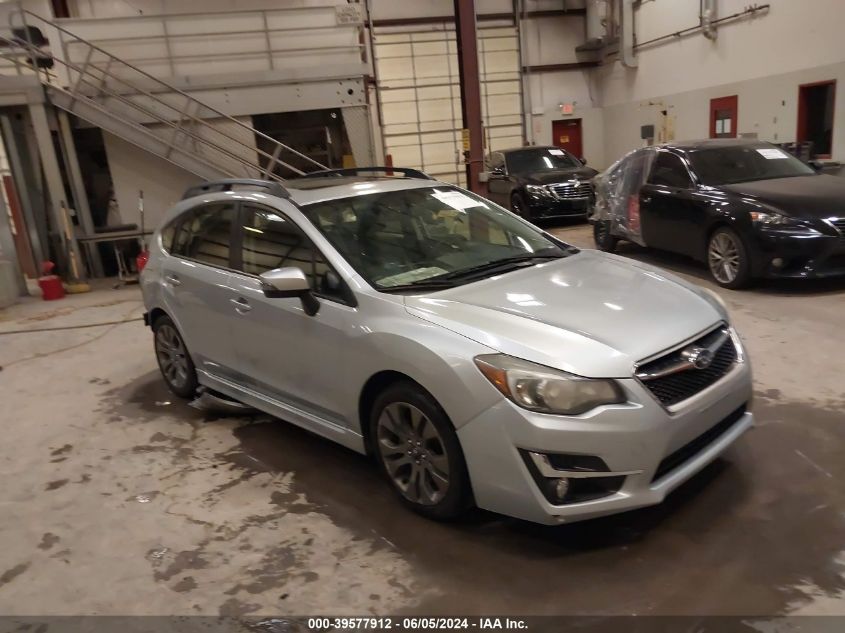 2015 SUBARU IMPREZA 2.0I SPORT LIMITED