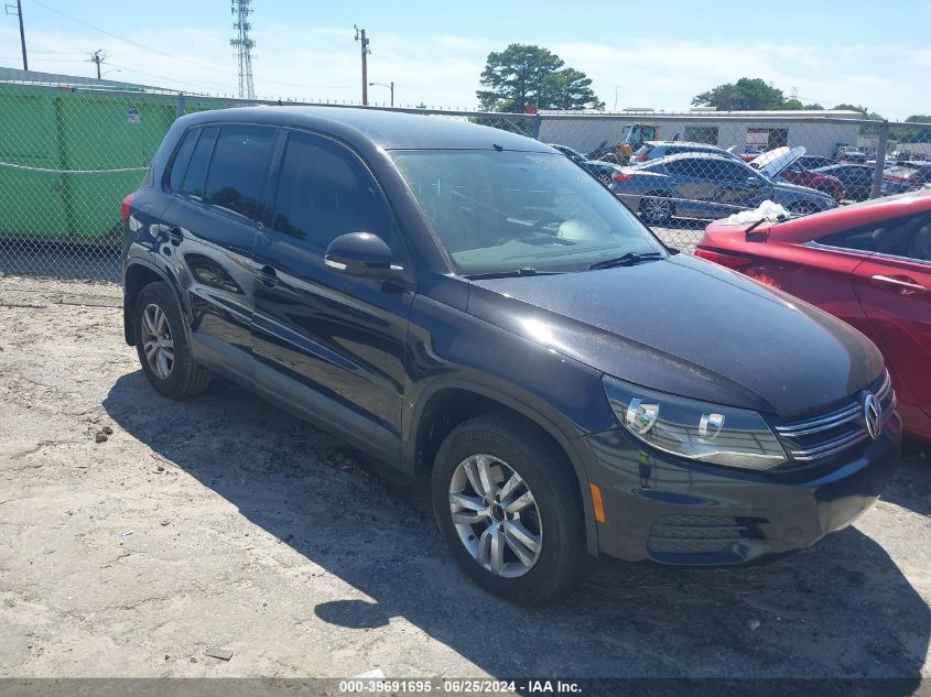 2012 VOLKSWAGEN TIGUAN LE