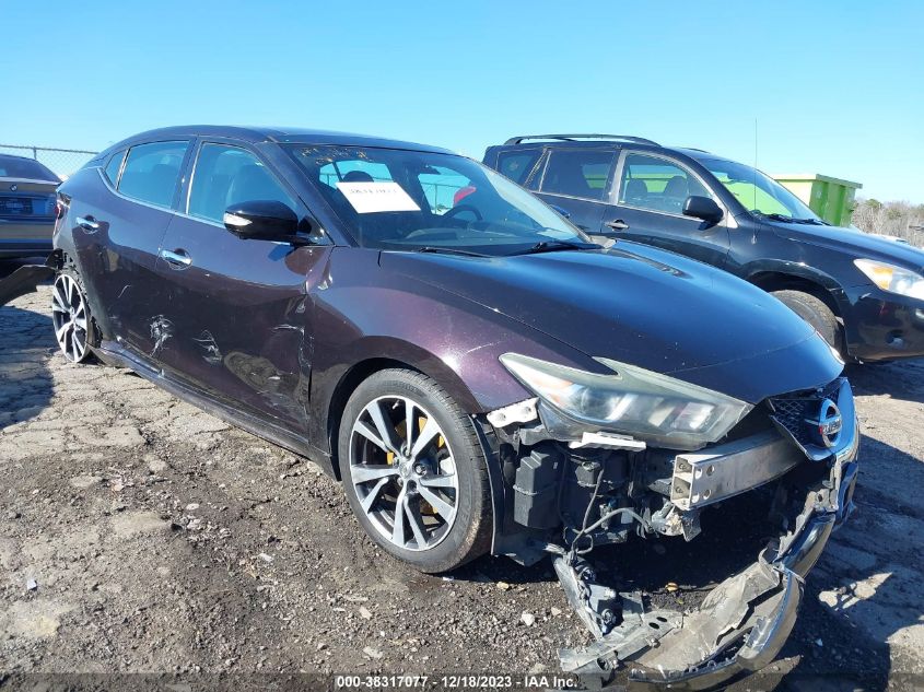 2016 NISSAN MAXIMA 3.5 PLATINUM/3.5 S/3.5 SL/3.5 SR/3.5 SV