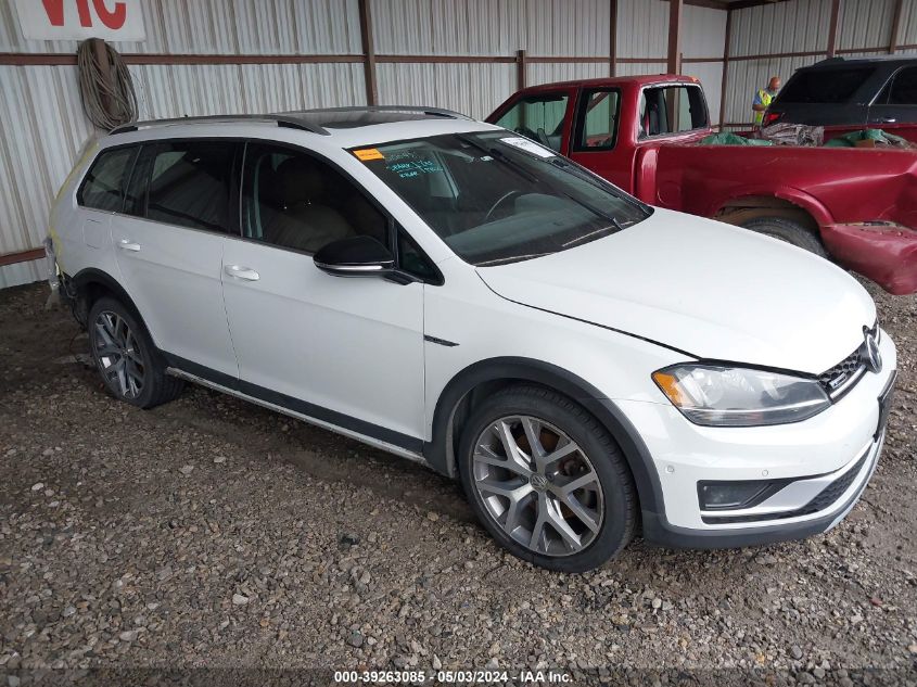 2017 VOLKSWAGEN GOLF ALLTRACK TSI S/TSI SE/TSI SEL