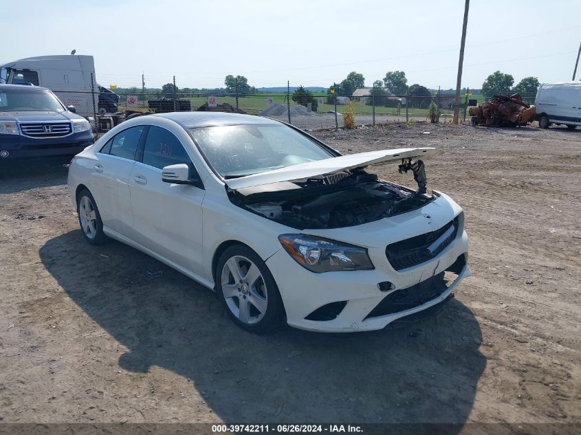 2016 MERCEDES-BENZ CLA 250 4MATIC