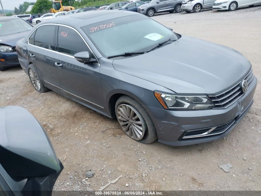 2016 VOLKSWAGEN PASSAT SE