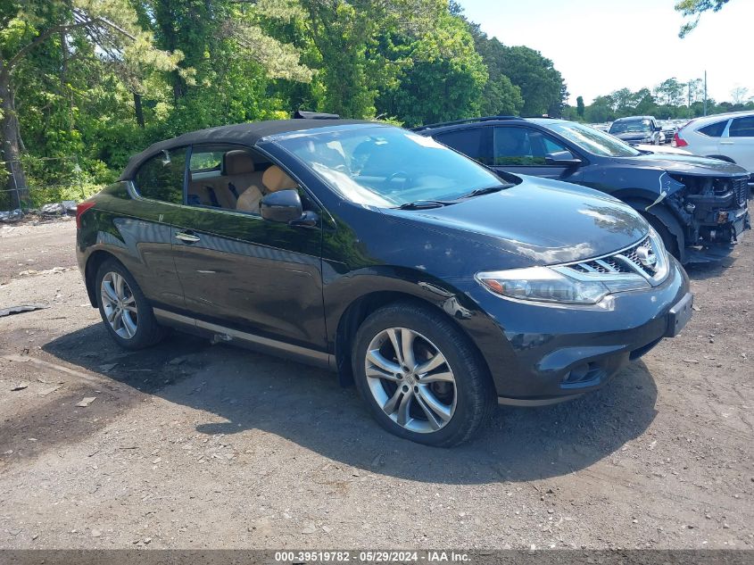 2011 NISSAN MURANO CROSSCABRIOLET