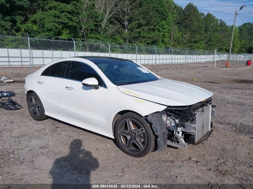 2022 MERCEDES-BENZ CLA 250 COUPE 4MATIC