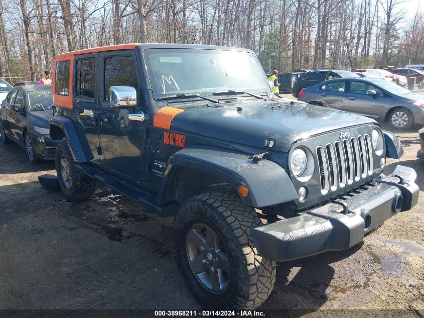 2018 JEEP WRANGLER JK UNLIMITED SAHARA 4X4