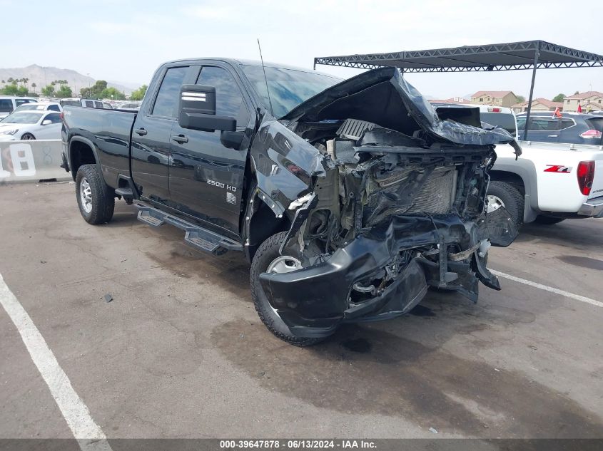 2022 CHEVROLET SILVERADO 2500HD 4WD DOUBLE CAB LONG BED WT