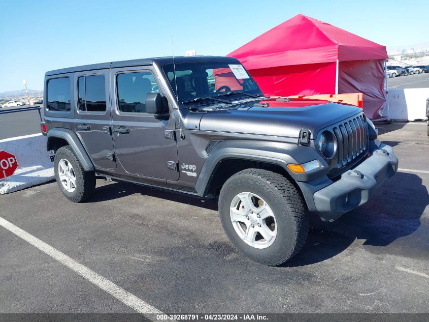 2021 JEEP WRANGLER UNLIMITED SPORT S 4X4