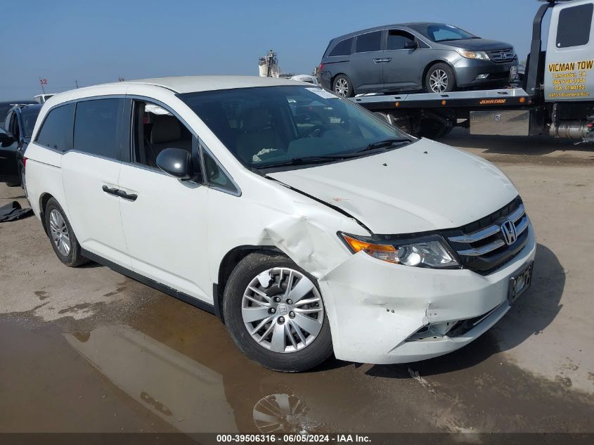 2015 HONDA ODYSSEY LX