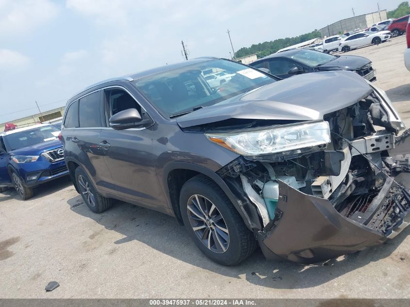 2018 TOYOTA HIGHLANDER XLE